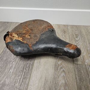 Troxel Vintage Bicycle Dual Spring Seat Black USA Made Retro Classic